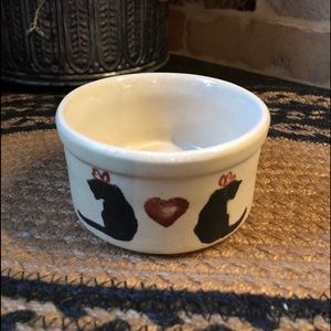 Handcrafted Black cat’s pottery